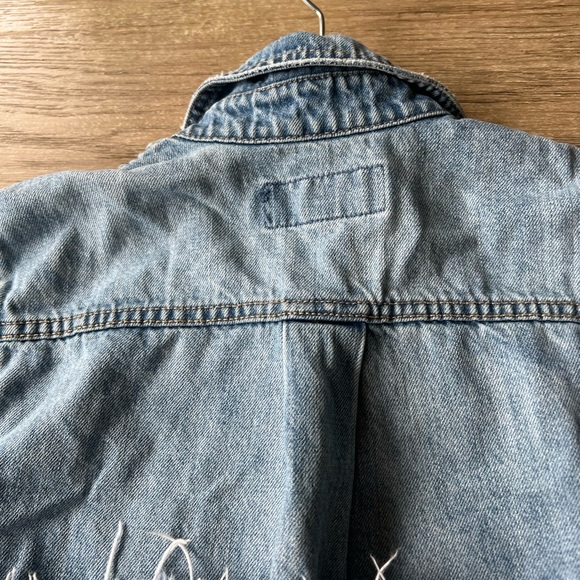 Lucky Brand woman’s denim drawstring jeans mini dress - Picture 11 of 14